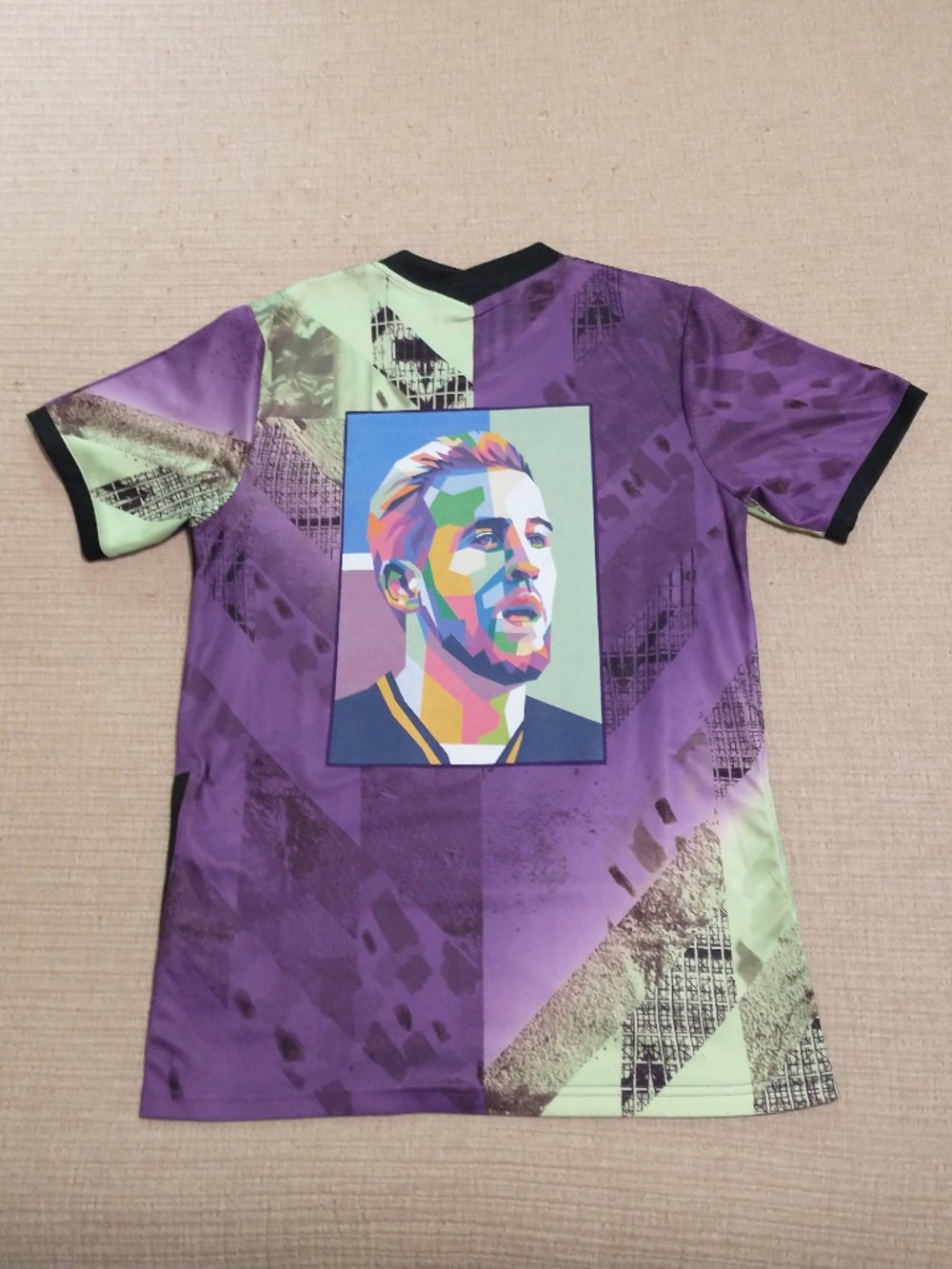 Tottenham 21/22 3rd Kit Jersey with Harry Kane iron-on graphic on the back